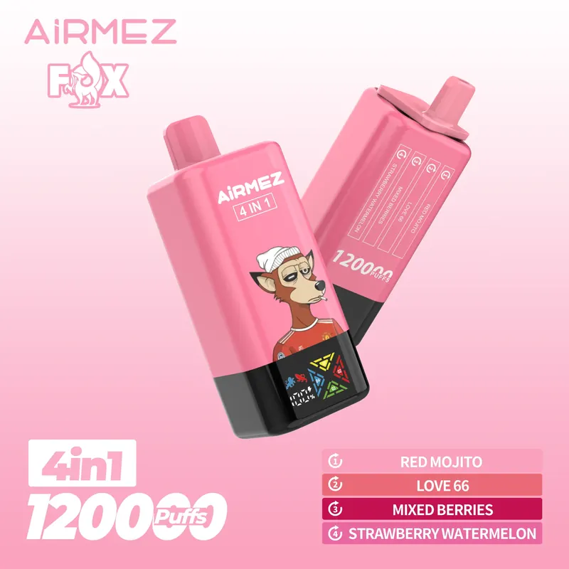 Jednorazowy e-papieros AiRMEZ FOX 4w1 za pobraniem