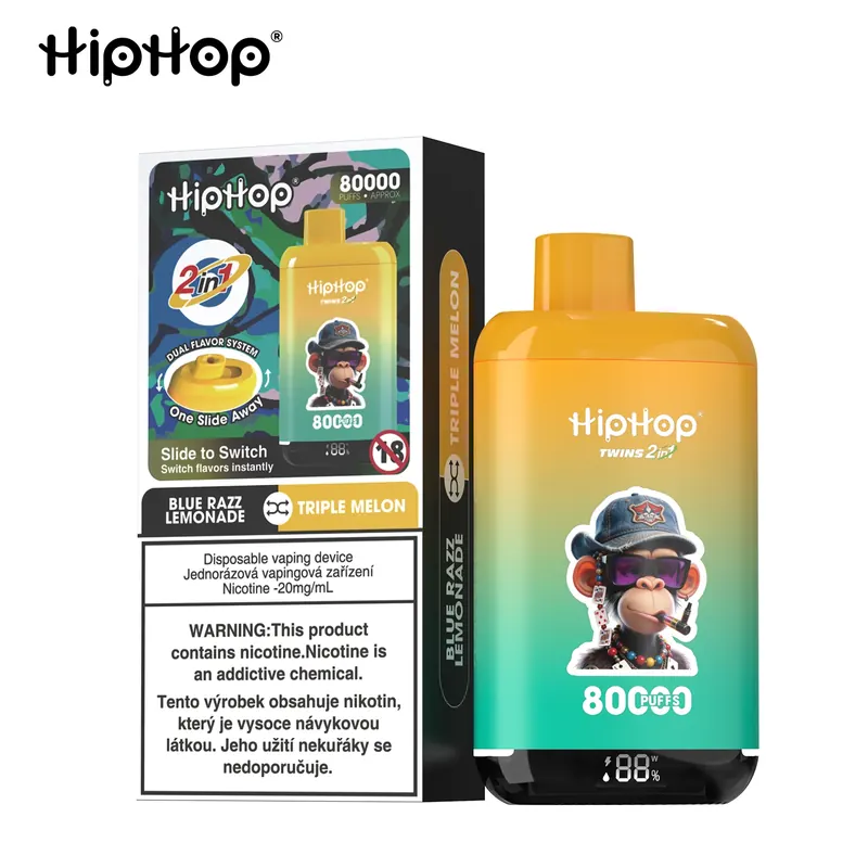 Jednorazowy e-papieros HIPHOP H026 8K za pobraniem