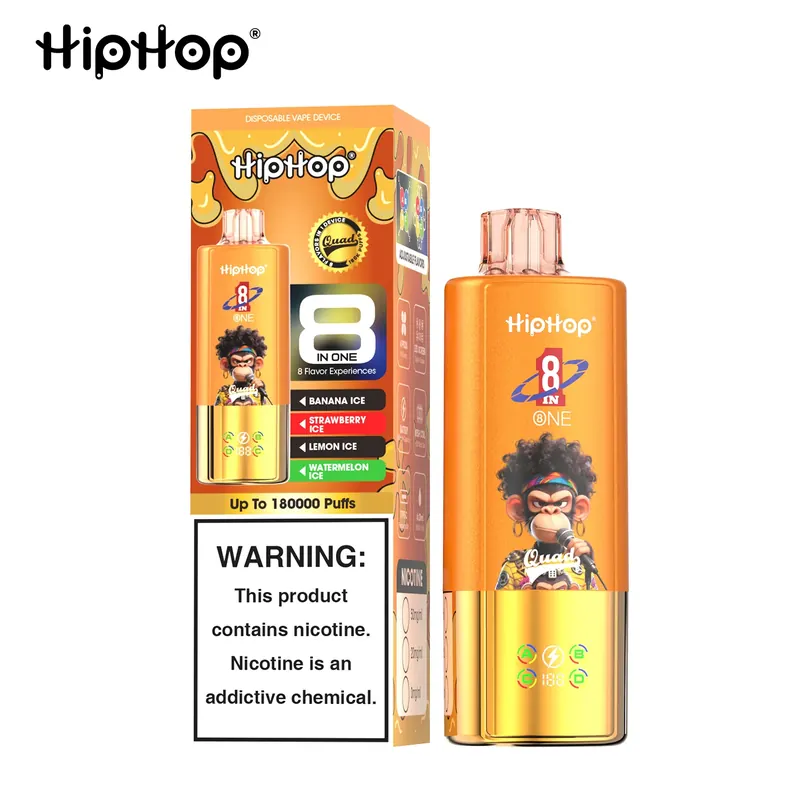Jednorazowy e-papieros HIPHOP T29 80K za pobraniem